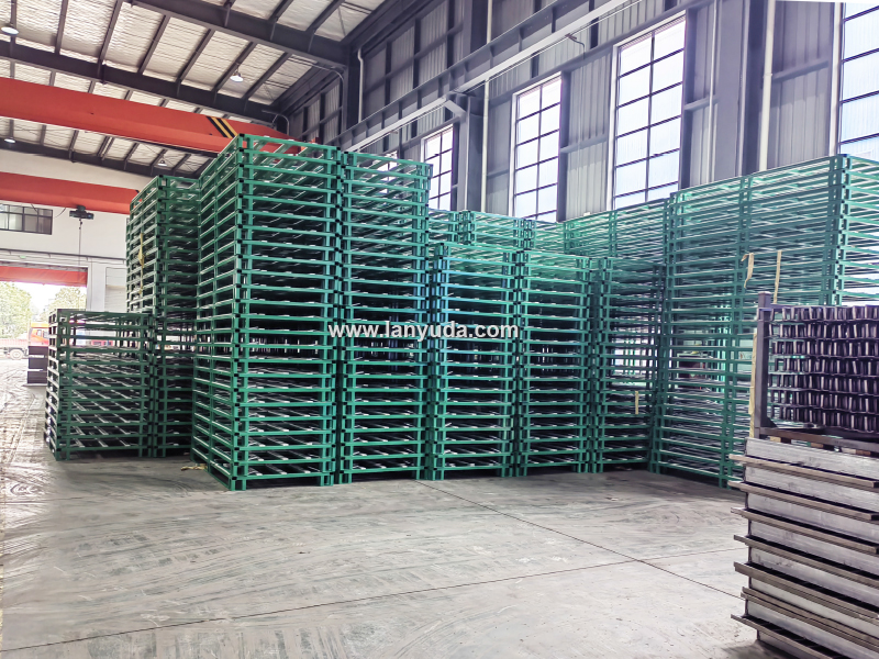 Warehouse container warehouse scene