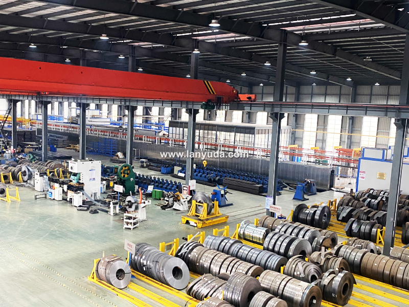 Internal and external scenes of the company